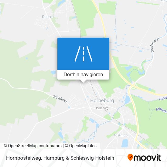 Hornbostelweg Karte