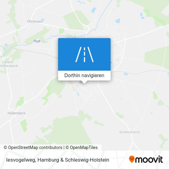 Iesvogelweg Karte