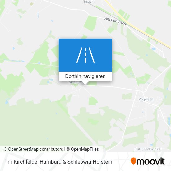 Im Kirchfelde Karte