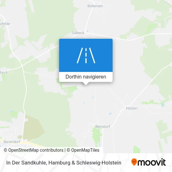 In Der Sandkuhle Karte