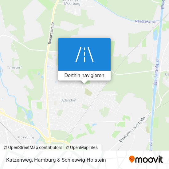 Katzenweg Karte