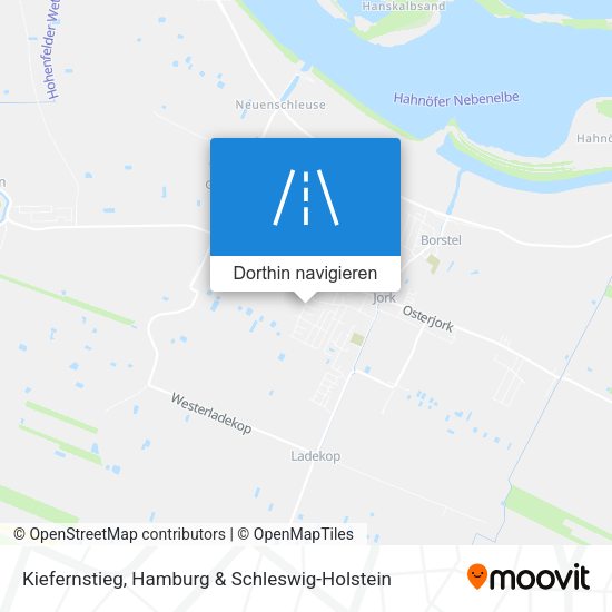 Kiefernstieg Karte