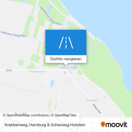 Krabbenweg Karte