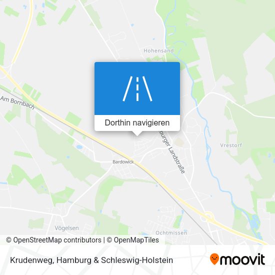 Krudenweg Karte