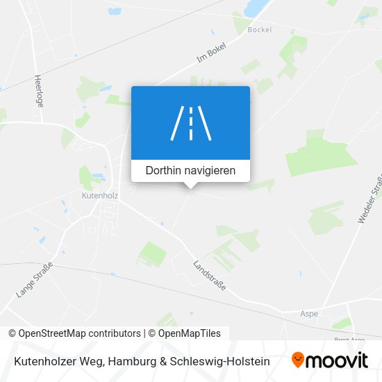 Kutenholzer Weg Karte