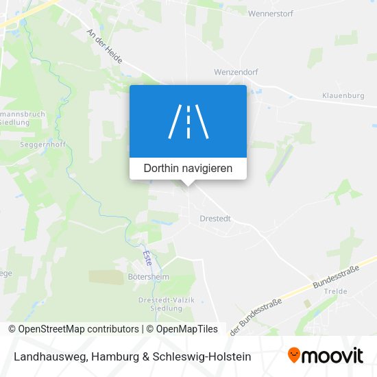 Landhausweg Karte