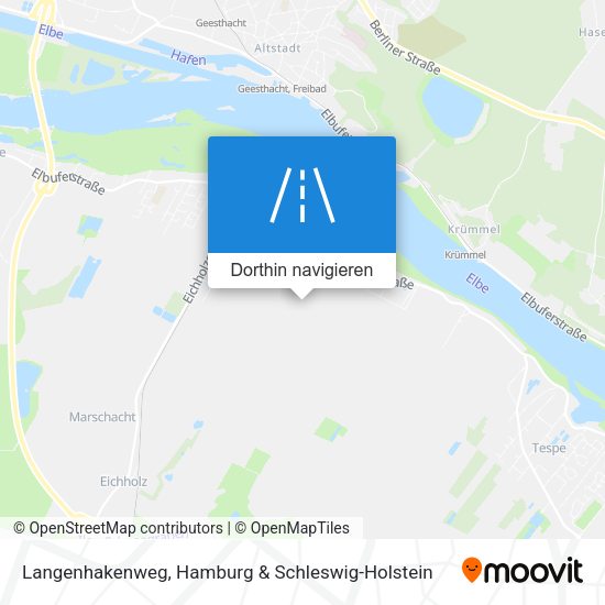 Langenhakenweg Karte