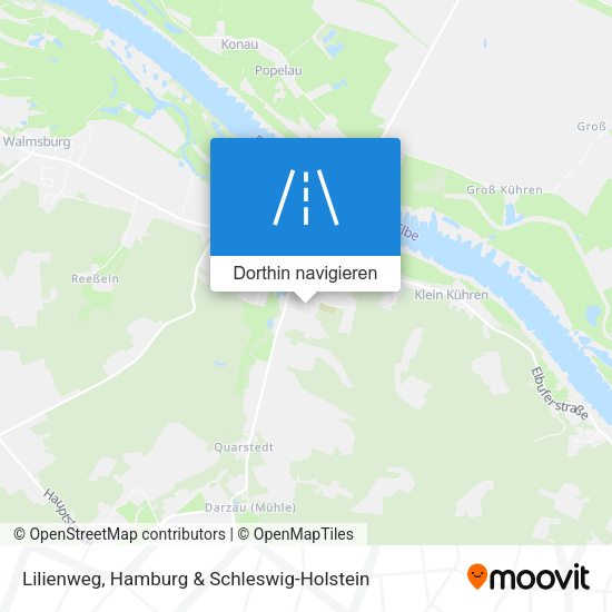 Lilienweg Karte