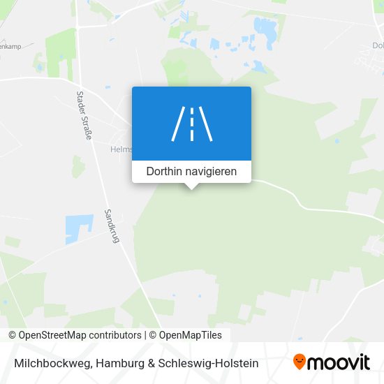 Milchbockweg Karte