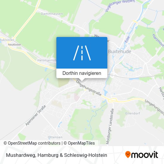 Mushardweg Karte