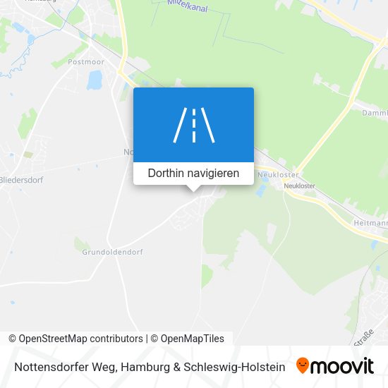 Nottensdorfer Weg Karte