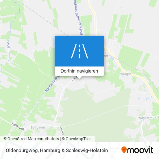 Oldenburgweg Karte