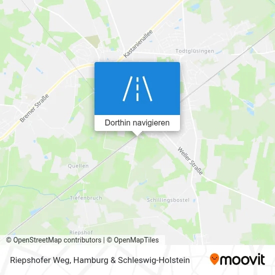 Riepshofer Weg Karte