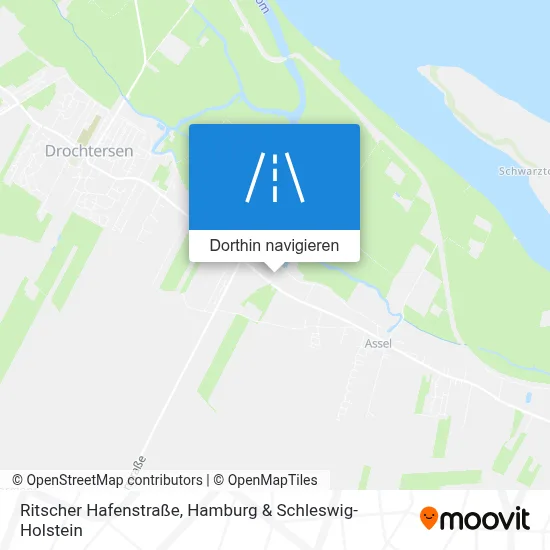 Ritscher Hafenstraße Karte