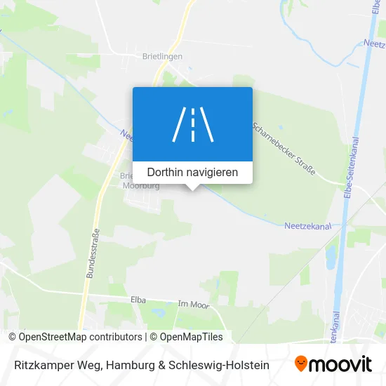 Ritzkamper Weg Karte