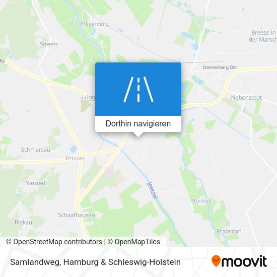 Samlandweg Karte