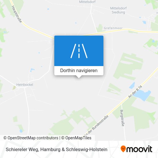 Schiereler Weg Karte