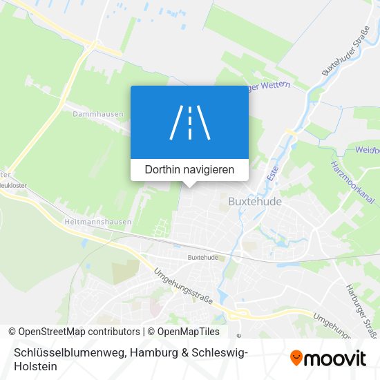 Schlüsselblumenweg Karte