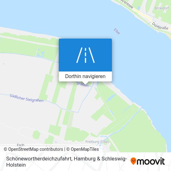 Schönewortherdeichzufahrt Karte