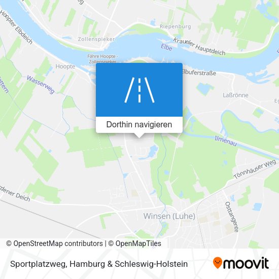 Sportplatzweg Karte