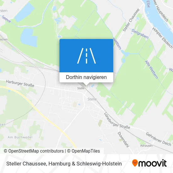 Steller Chaussee Karte