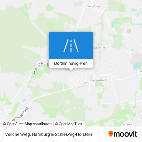 Veilchenweg Karte