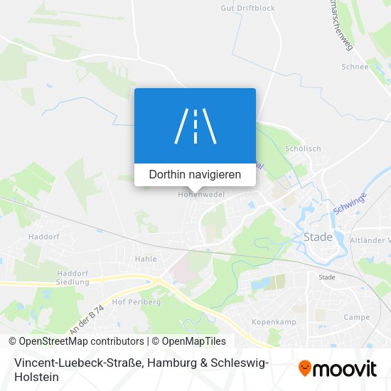 Vincent-Luebeck-Straße Karte