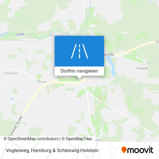 Vogteiweg Karte