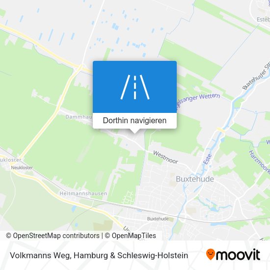 Volkmanns Weg Karte