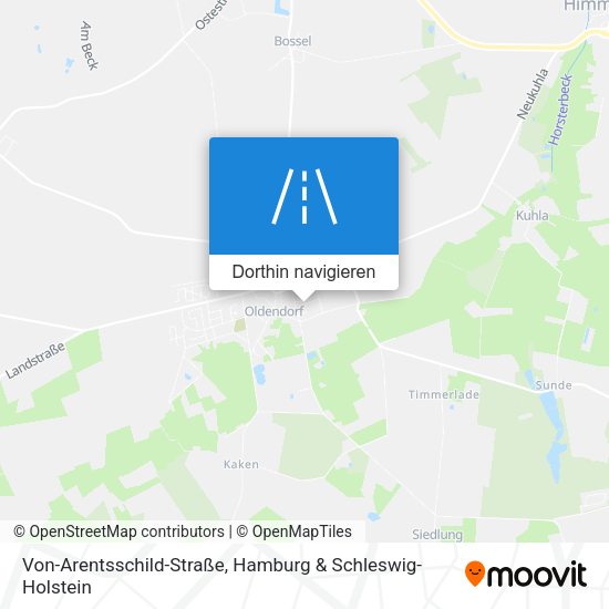 Von-Arentsschild-Straße Karte