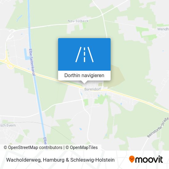 Wacholderweg Karte