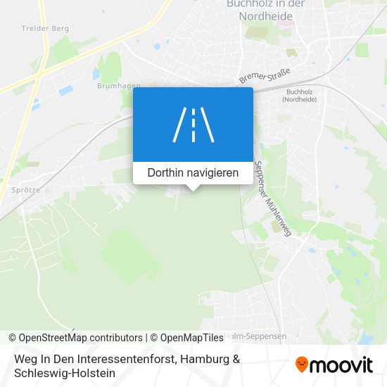 Weg In Den Interessentenforst Karte