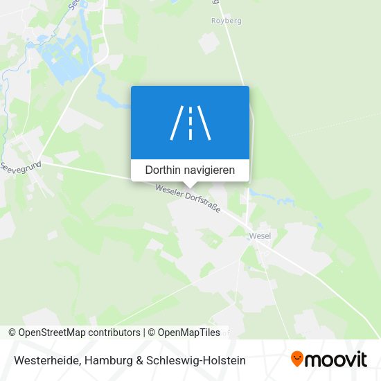 Westerheide Karte