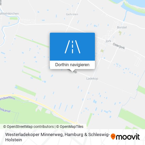 Westerladekoper Minnerweg Karte