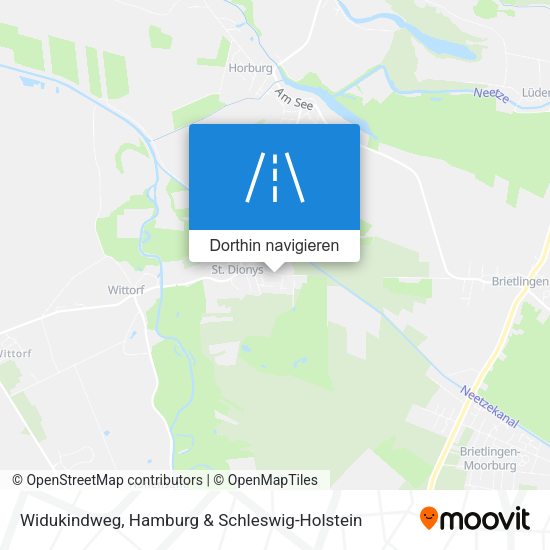 Widukindweg Karte