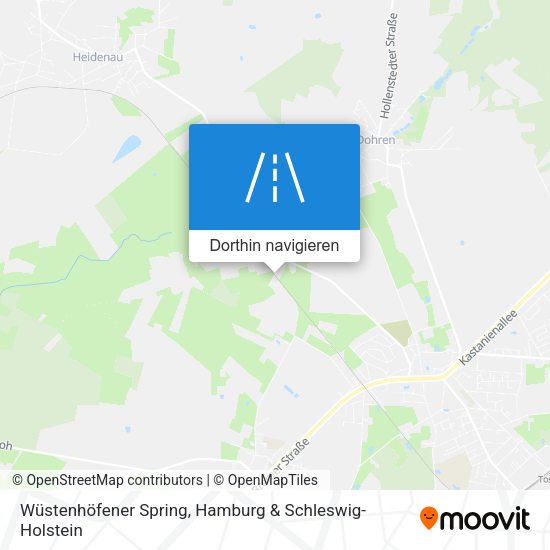 Wüstenhöfener Spring Karte
