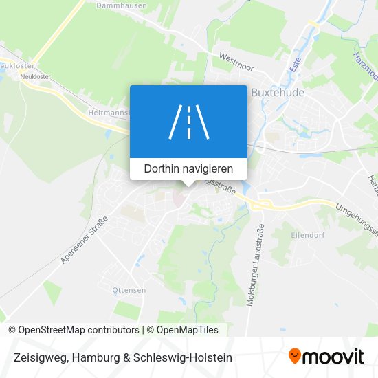 Zeisigweg Karte