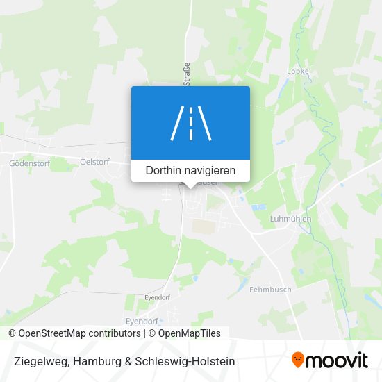 Ziegelweg Karte