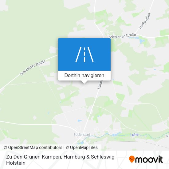 Zu Den Grünen Kämpen Karte