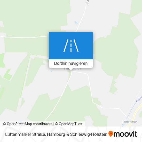 Lüttenmarker Straße Karte