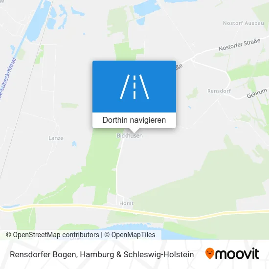 Rensdorfer Bogen Karte