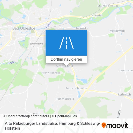 Alte Ratzeburger Landstraße Karte