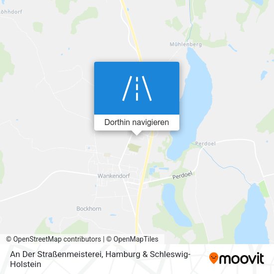An Der Straßenmeisterei Karte