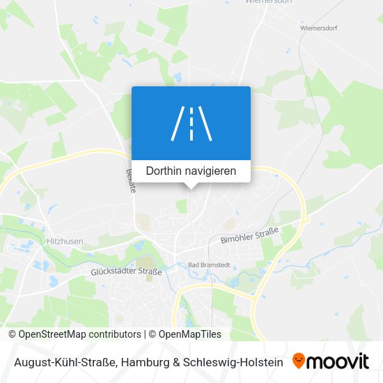 August-Kühl-Straße Karte