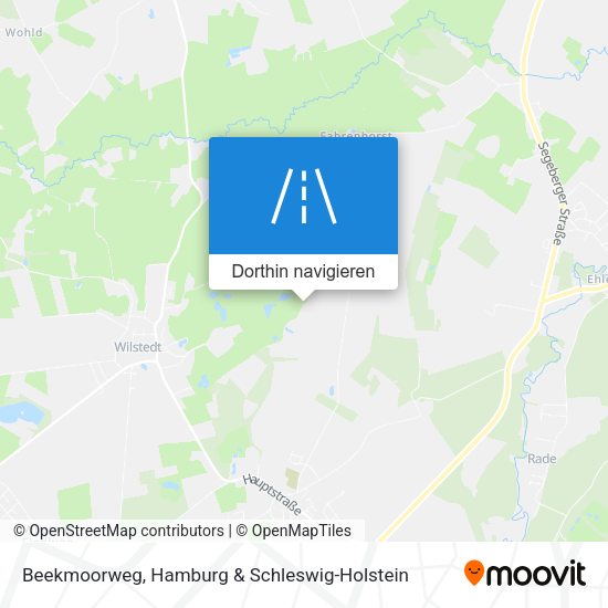 Beekmoorweg Karte