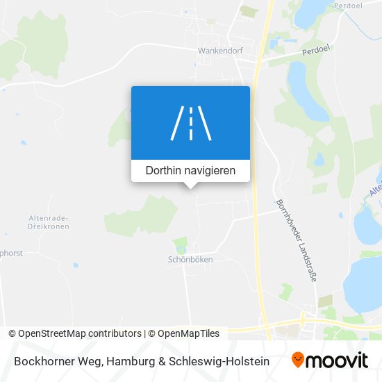 Bockhorner Weg Karte