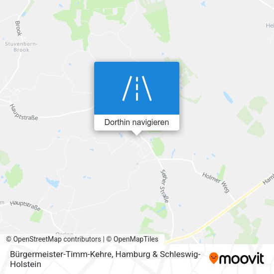 Bürgermeister-Timm-Kehre Karte