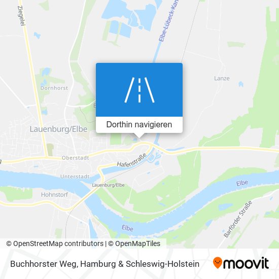 Buchhorster Weg Karte