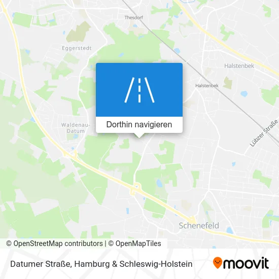 Datumer Straße Karte