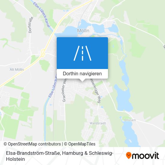 Elsa-Brandström-Straße Karte